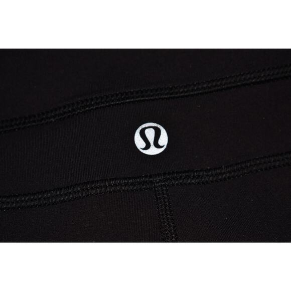 LULULEMON $98‎ Wunder Groove Pant Full-On Luon Black Size 6 - Picture 3 of 4